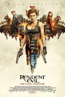Resident Evil The Final Chapter 2017 อวสานผีชีวะ